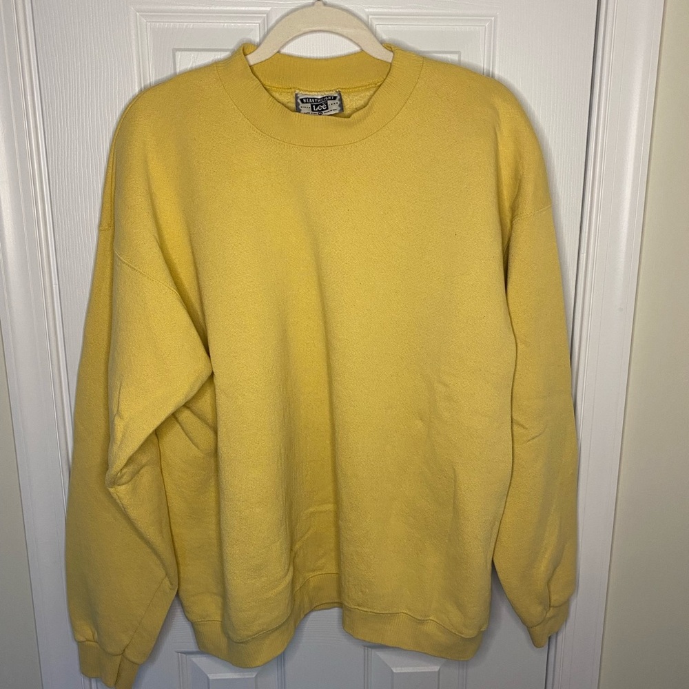 LEE RETRO YELLOW CREW